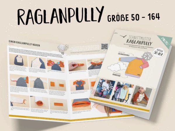 Lybstes - Raglan Pully - Papierschnittmuster